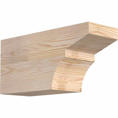 Ekena Millwork Monterey Smooth Rafter Tail, Douglas Fir, 5 1/2"W x 8"H x 16"L RFT06X08X16MON00SDF